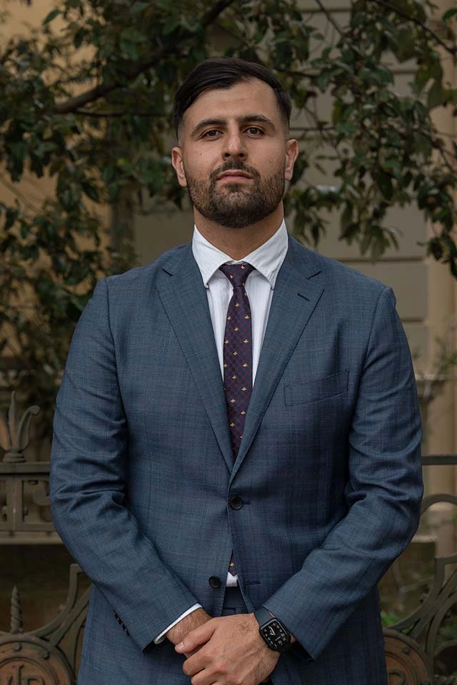 Portrait of Sam Karnib, Managing Director & Principal Solicitor